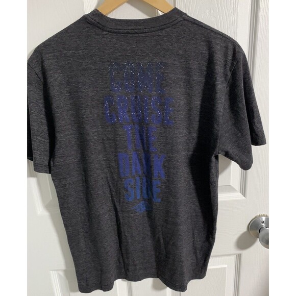 Disney Cruise Line DCL Star Wars Come Cruise The Dark Side T-Shirt Men’s M Grey - Picture 2 of 3